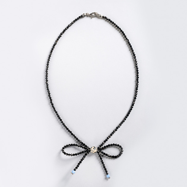 Naszyjnik Kokarda z kamieni naturalnych