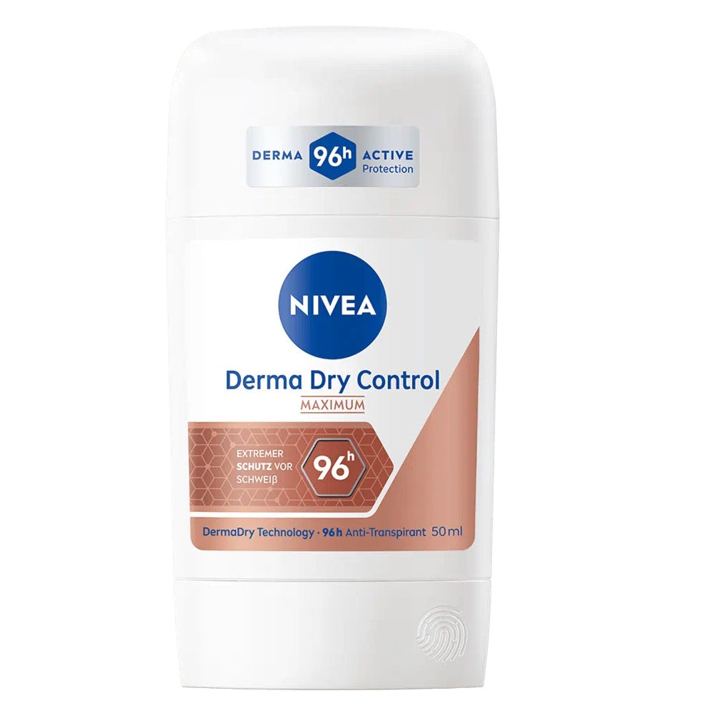 Nivea Derma Dry Control Maximum antyperspirant w sztyfcie 50ml