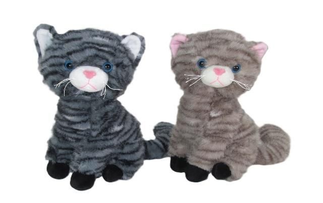 Kot z głosem 25cm Mix