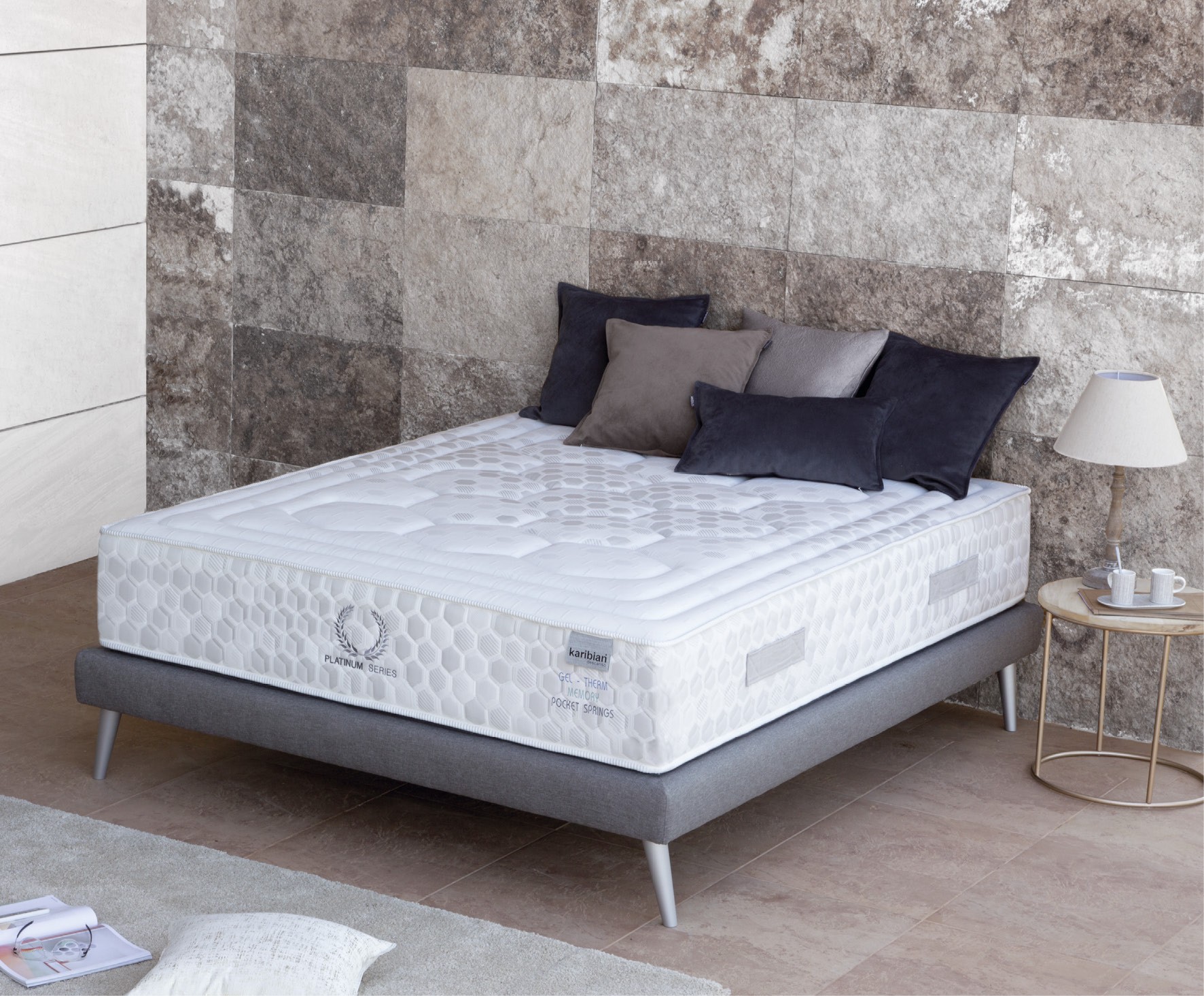 Materac Evolution Karibian Descanso sprężynowy