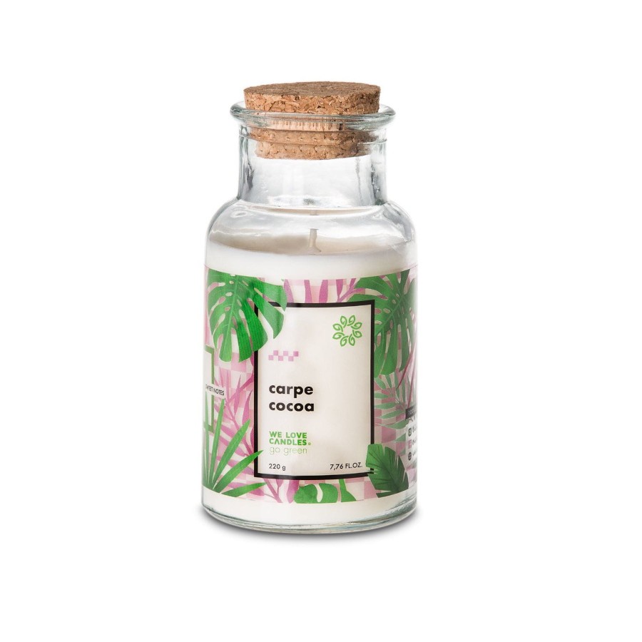 Sojowa świeca zapachowa CARPE COCOA WE LOVE CANDLES 220g/420g