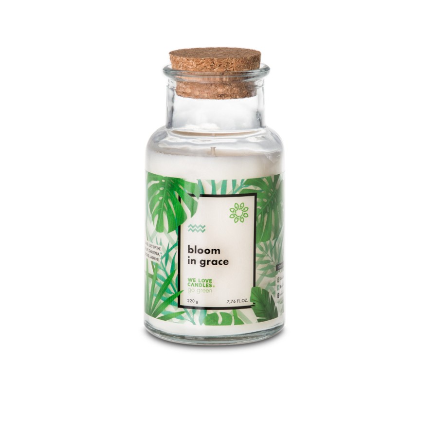 Sojowa świeca zapachowa BLOOM IN GRACE WE LOVE CANDLES 220g/420g