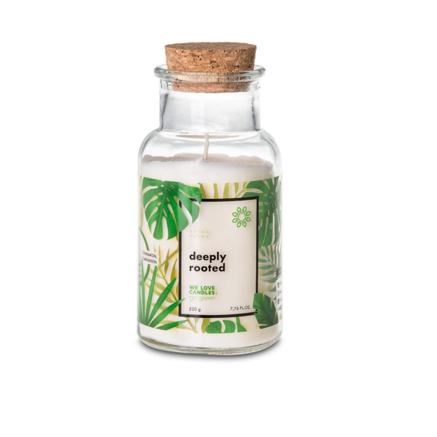 Sojowa świeca zapachowa DEEPLY ROOTED WE LOVE CANDLES 220g/420g