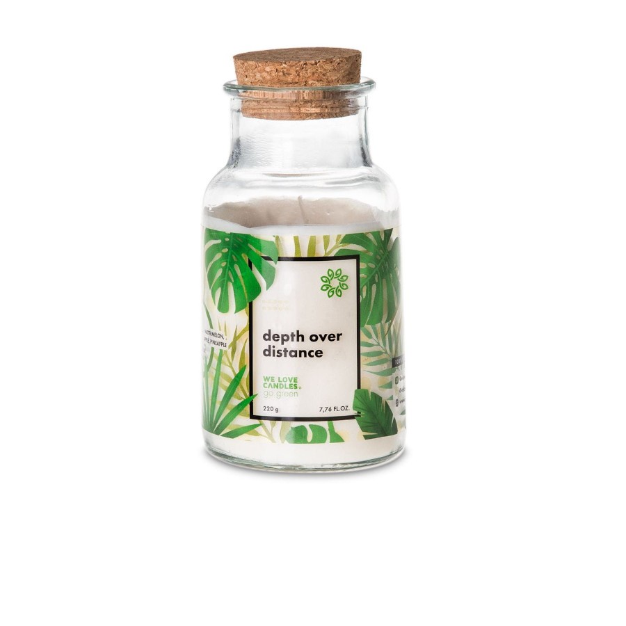 Sojowa świeca zapachowa DEPTH OVER DISTANCE WE LOVE CANDLES 220g/420g