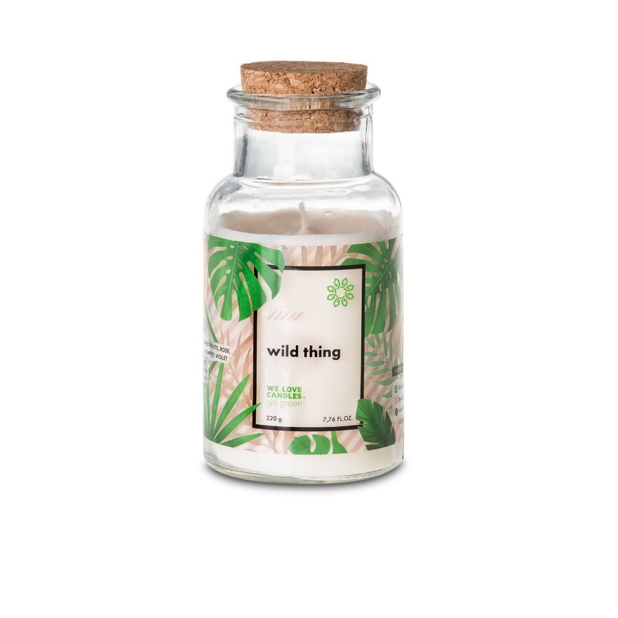 Sojowa świeca zapachowa WILD THING WE LOVE CANDLES 220g/420g