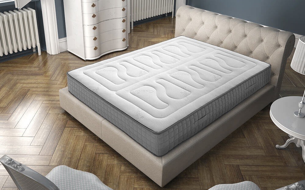 Materac Cashmere Grey Karibian Descanso piankowy