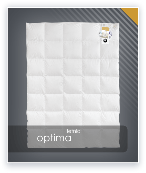 OPTIMA kołdra letnia, puch 85% AMZ
