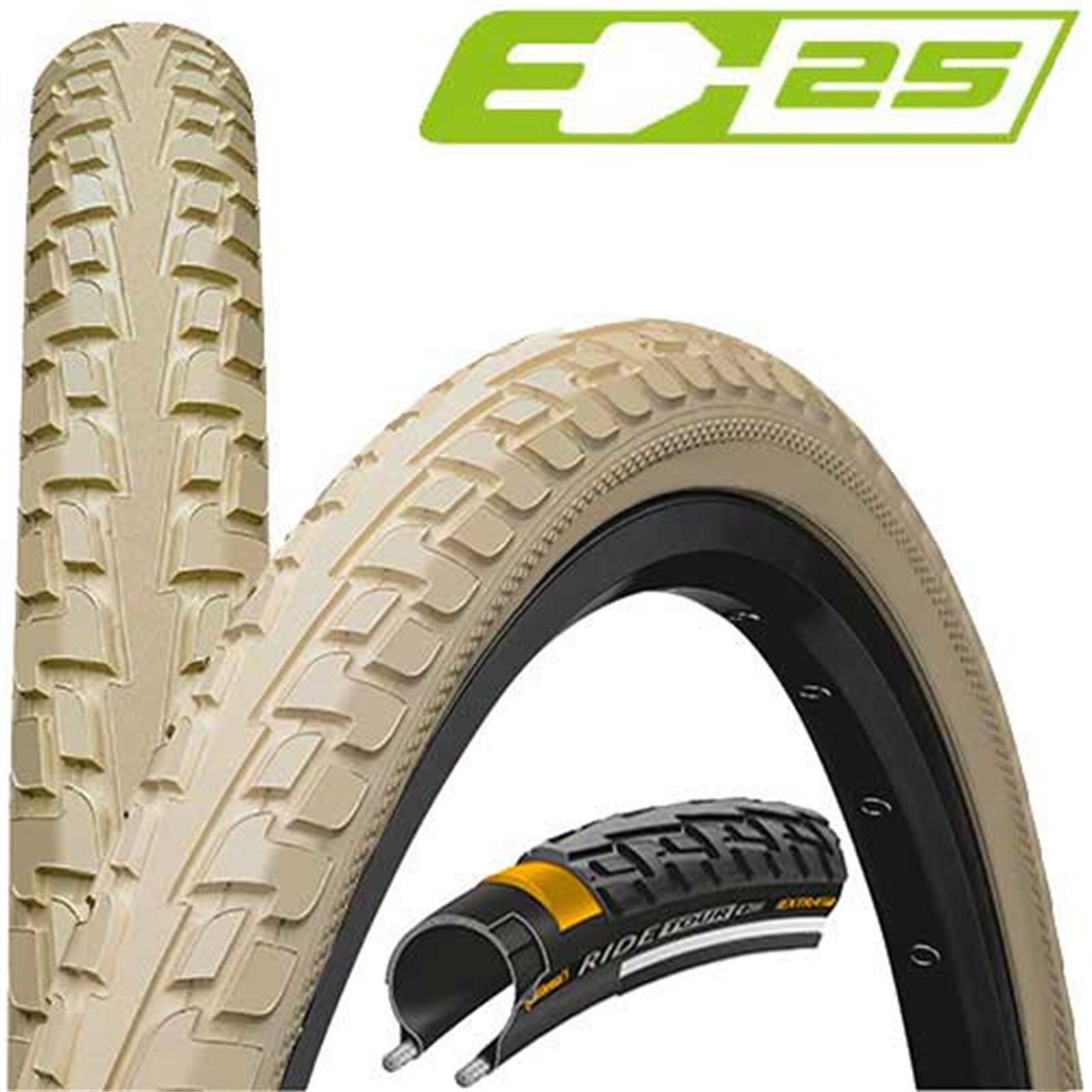 Continental Opony Ride Tour 28 X 1 3/8 X 1 5/8 cala drut kremowy/kremowy 2017 TYC01177