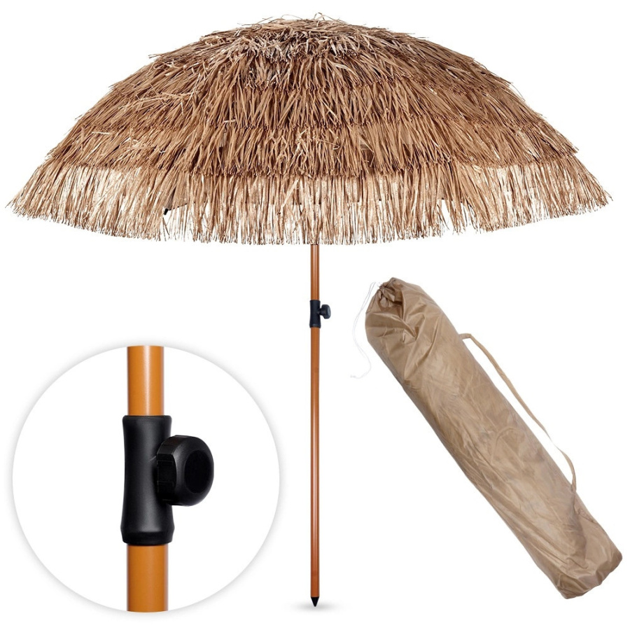 Probeach Parasol plażowy ogrodowy hawajski 120 cm O-489339