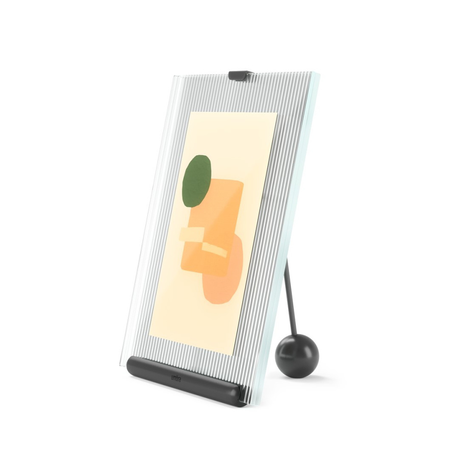 Umbra-ramka na zdjęcia 4x6 czarna, flute 1021416-040