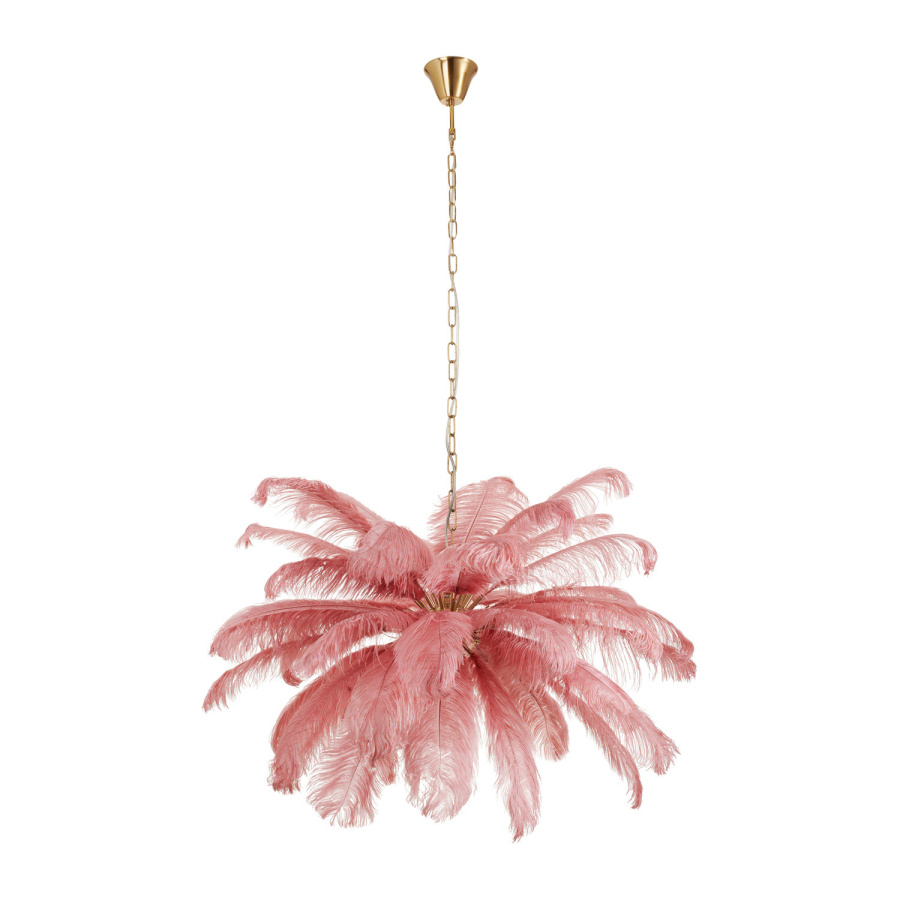 Lampa wisząca emu pióra różowe 100 cm ST-DN127 pink