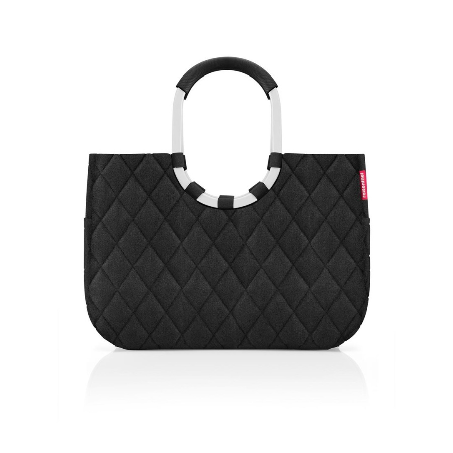 Torba loopshopper l, rhombus black ROR7059