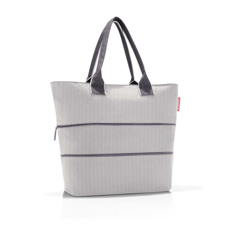 Torba shopper e1, herringbone grey RRJ7074