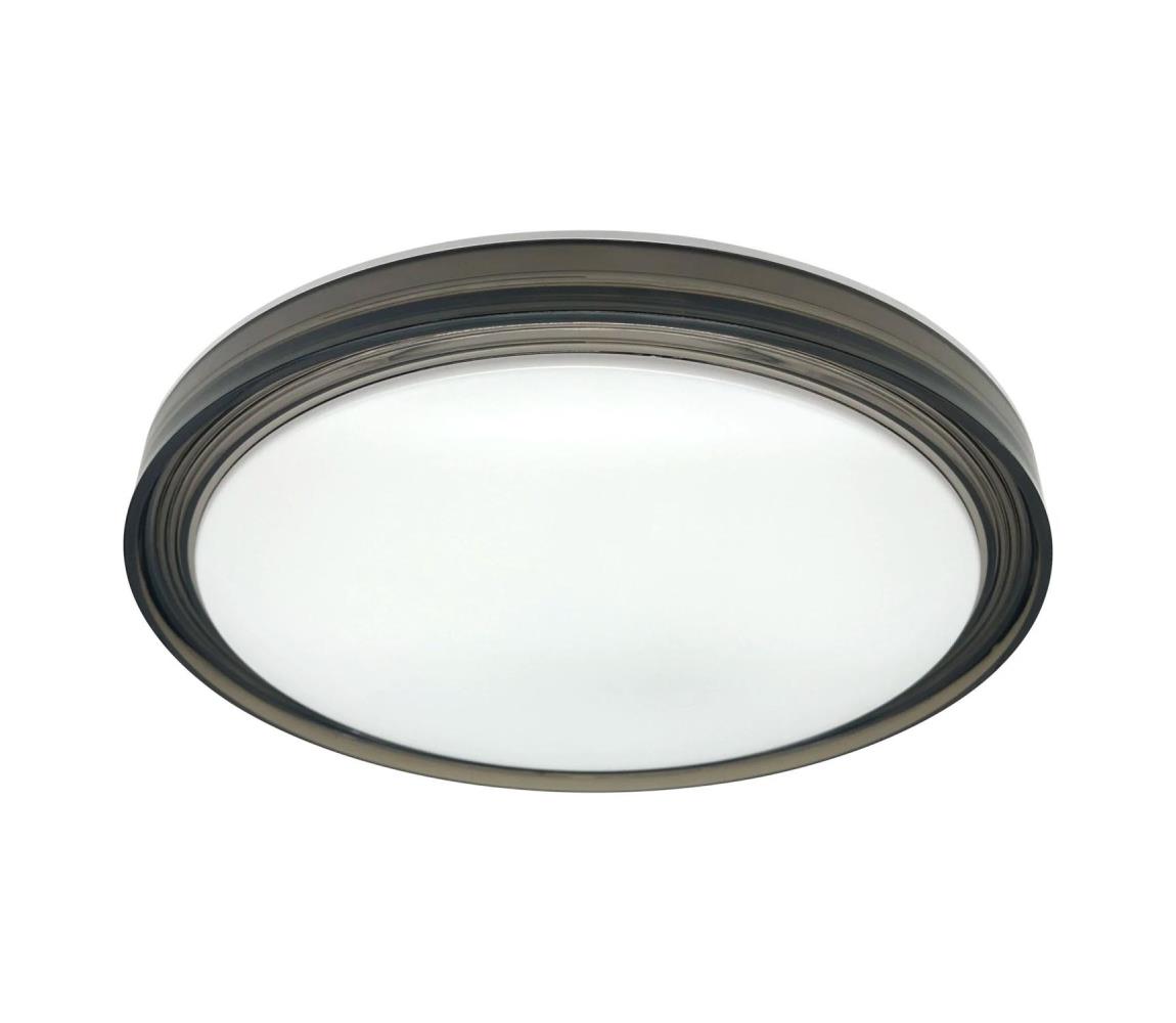 LED Ściemn. koup Plafon HALINA LED/48W/230V 3000-6000K śr. 38 cm czarny + pilot