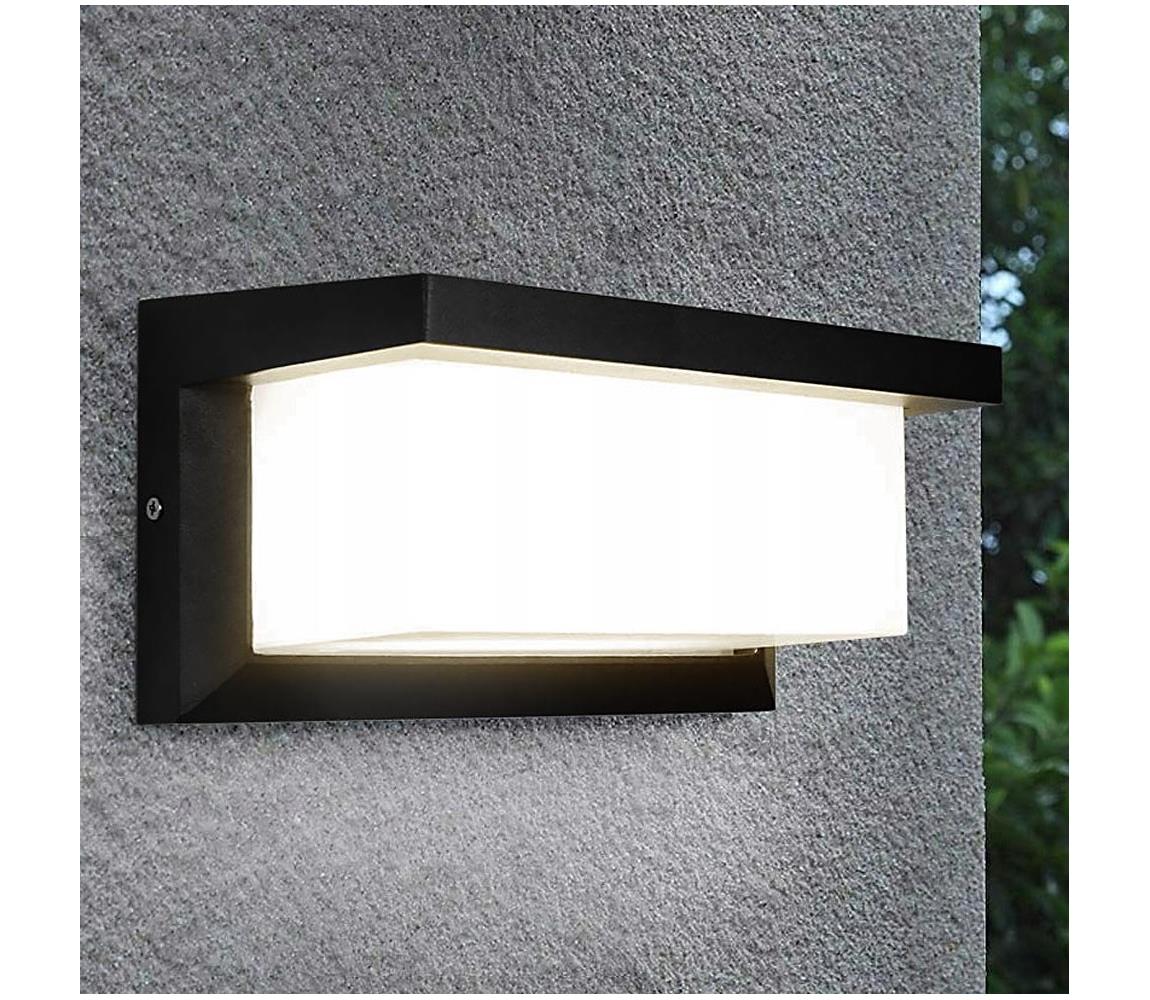 NEELY 1xE27/12W/230V IP54 czarny