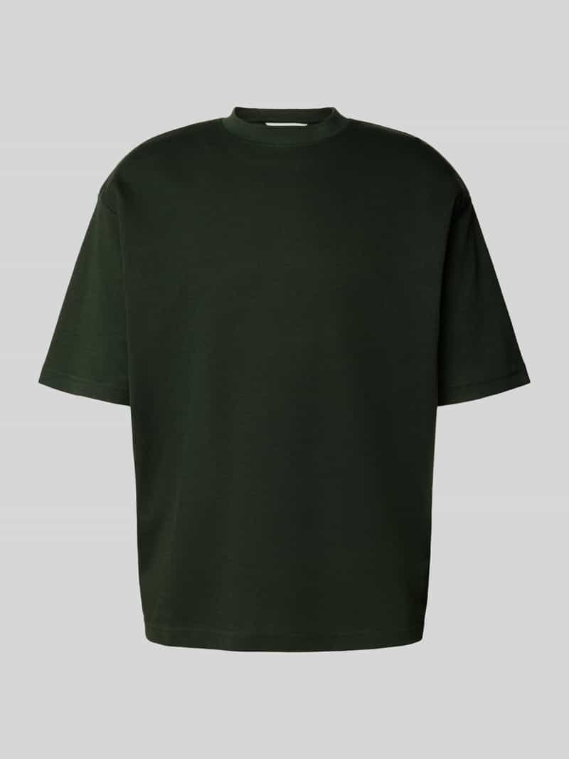 T-shirt o luźnym kroju z mieszanki bawełny