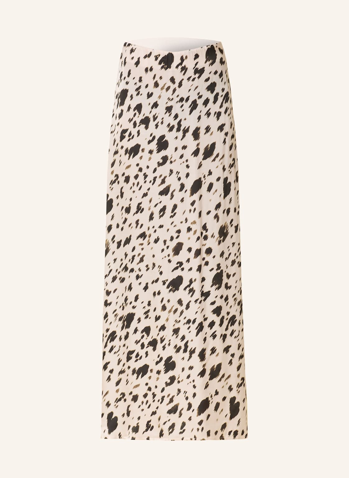 Catnoir Spódnica Satynowa beige