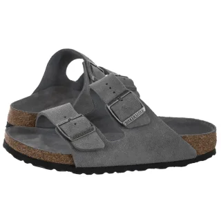 Klapki Arizona Bs Soft Footbed Basalt Gray Tonal FB 1030912 (BK322-a) Birkenstock
