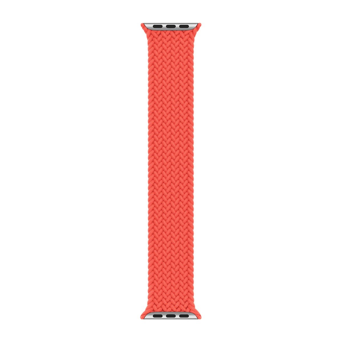 Apple Pleciona opaska Solo w kolorze elektrycznej pomarańczy do koperty 44mm / 45mm / 46mm / 49mm - rozmiar 10