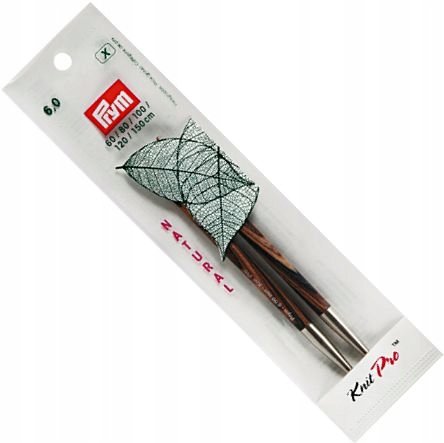 końcówki drutów długie NATURAL roz. 6 PRYM 223328 do łączenia żyłką .