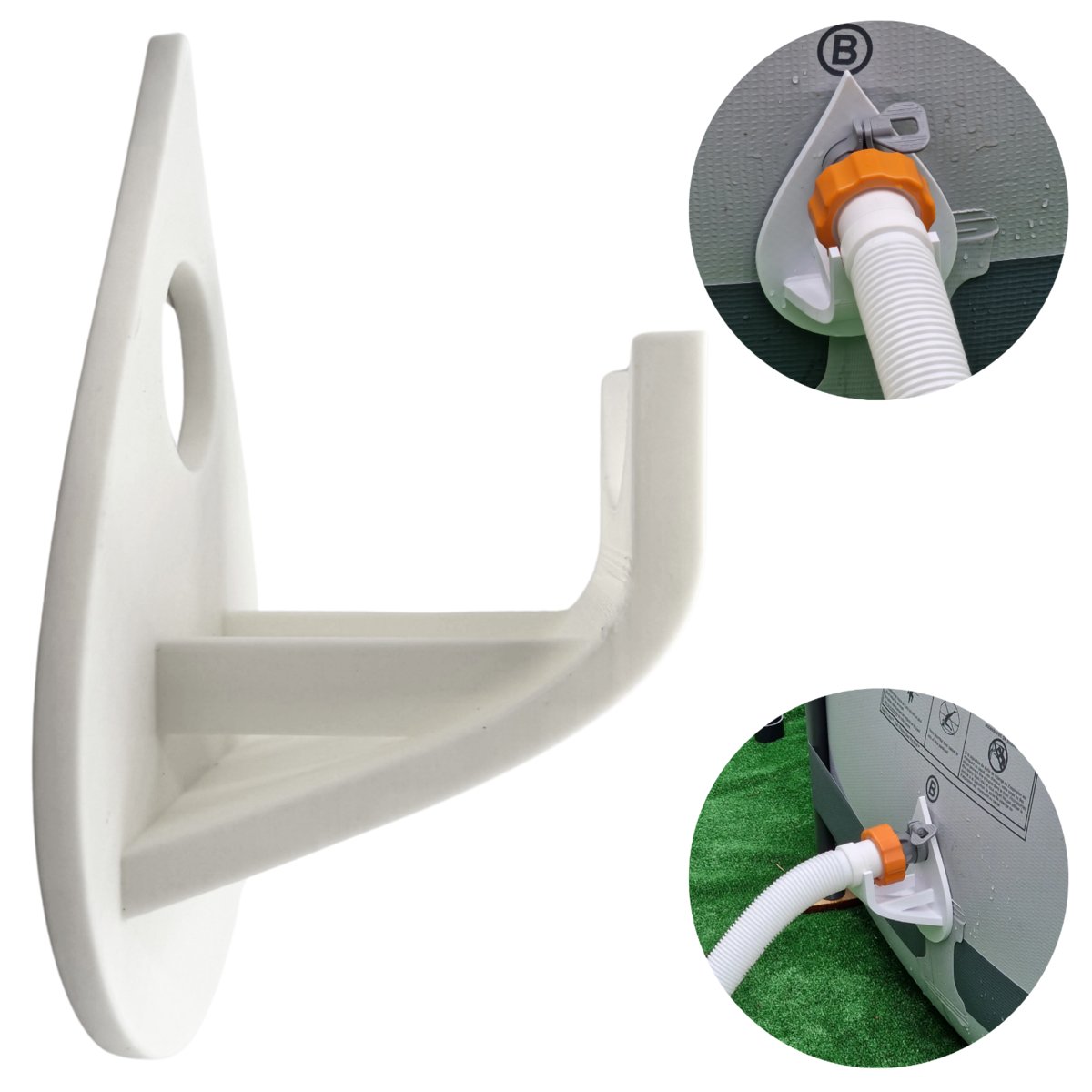 Bestway uchwyt do węża basenowego  intex podtrzymuje mocowanie rury 32/38 mm