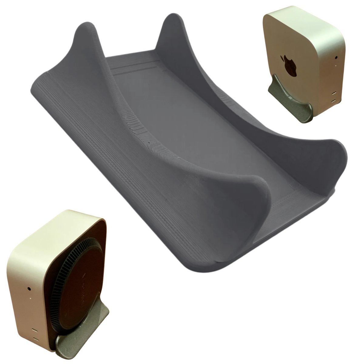 Stojak do Apple Mac Mini M4 2024 Pionowa Podstawka na Biurko Stabilna