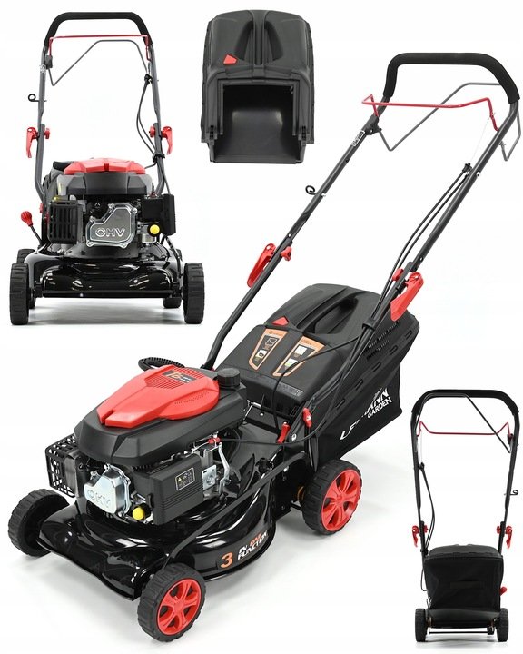 Lehmann Kosiarka Spalinowa 146 cm³ 40 l 42 cm 6KM Plus