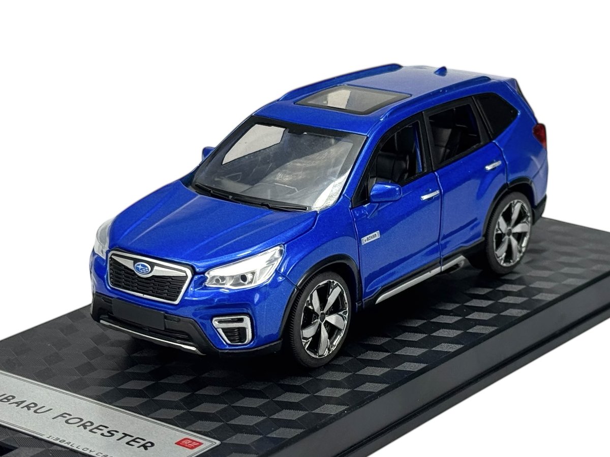 ALLOY CAR SUBARU FORESTER NIEBIESKI 1:30
