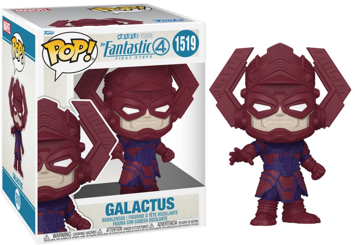 funko pop! fantastic four marvel super 1519 galactus