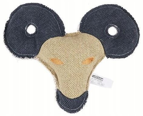 Zabawka piszcząca dla psa solidna mocna juta BARAN