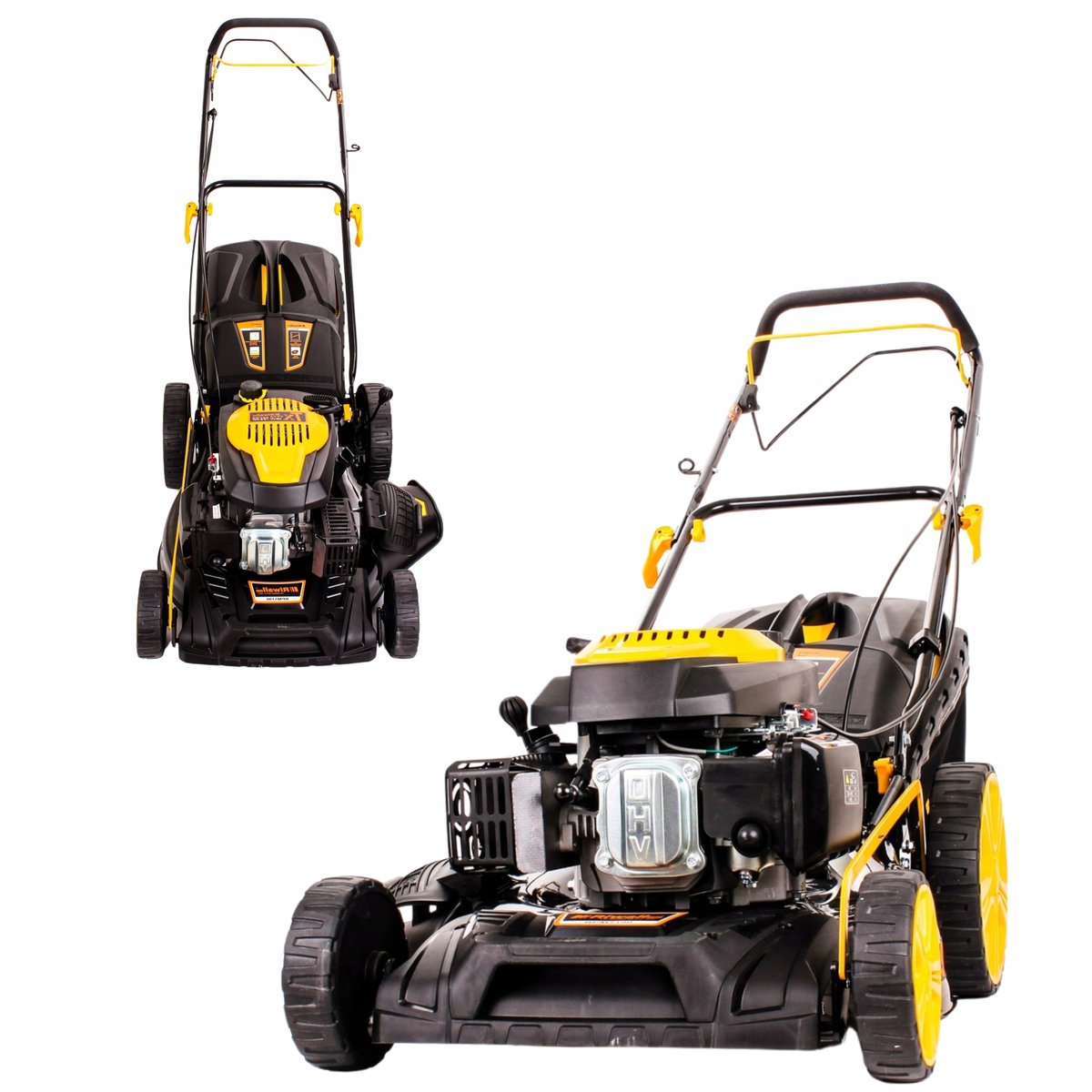 RIWALL Kosiarka Spalinowa z Napędem 5190 Z 2 NOŻAMI + OLEJ 51CM 9w1