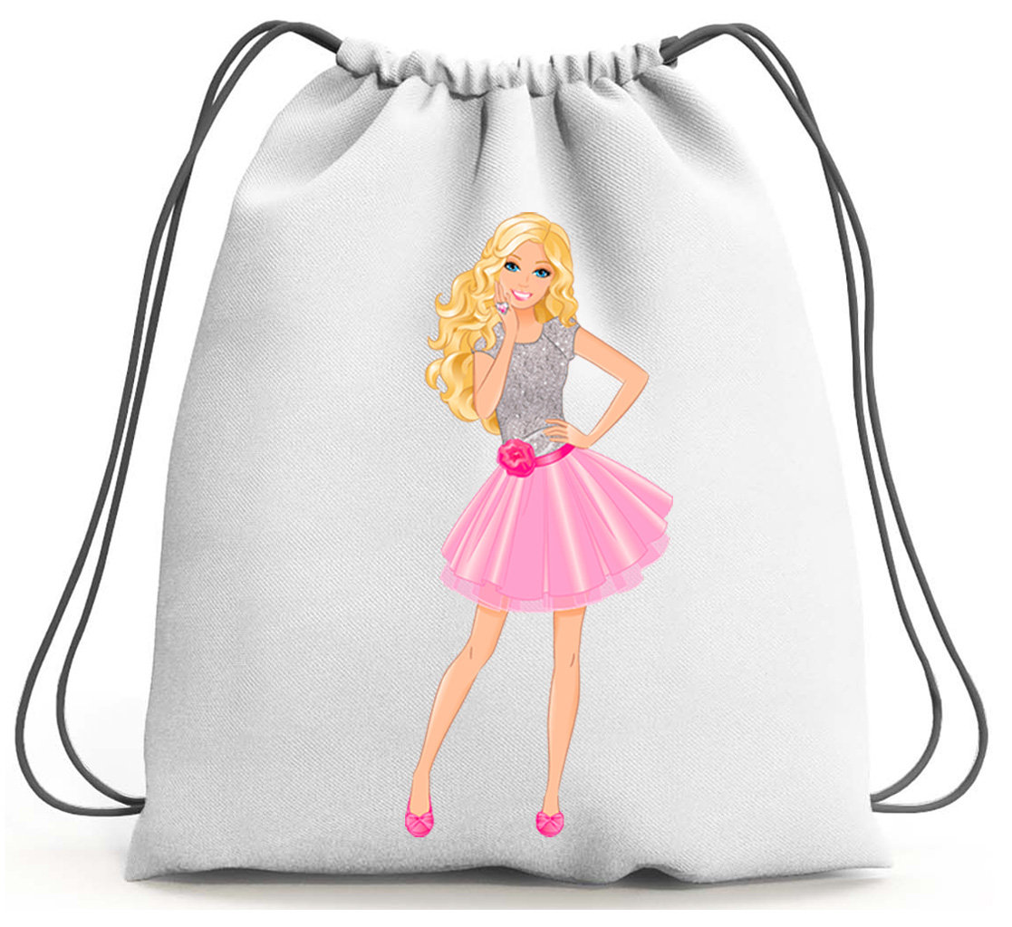PLECAK WOREK BARBIE SZKOLNY NA BUTY WF