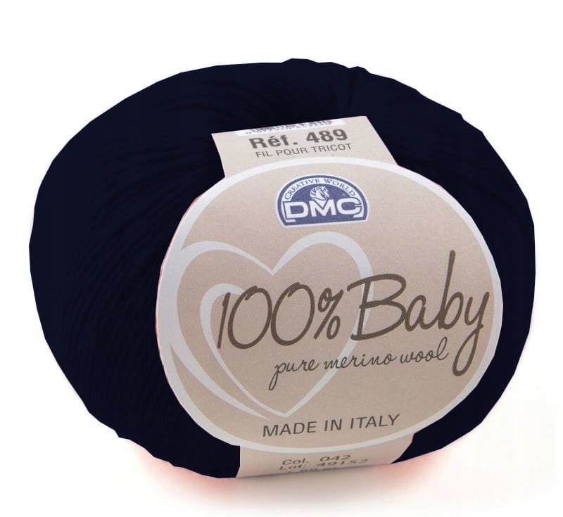 włóczka DMC 100% BABY kol. 073 / granatowy