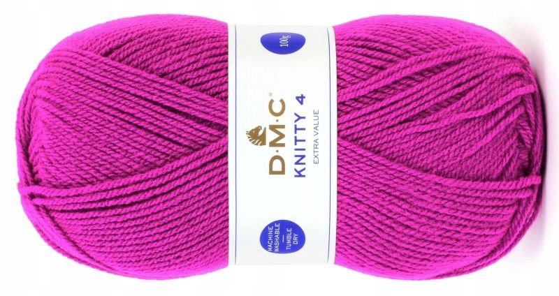 WŁÓCZKA DMC KNITTY 4 KOL. 564 / amarant
