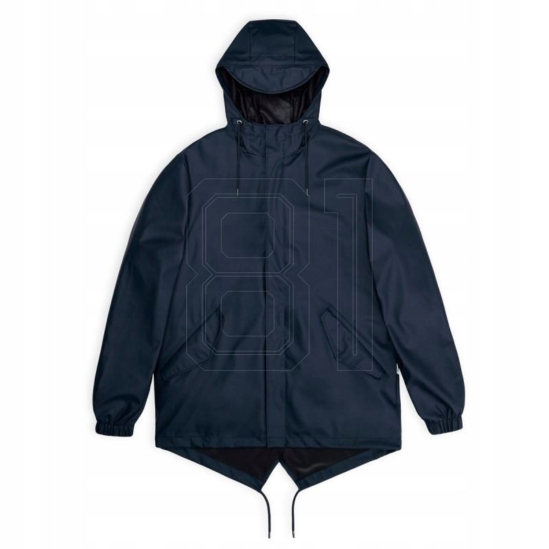Kurtka, płaszcz przeciwdeszczowy Rains unisex Fishtail Jacket W318010 47 XL