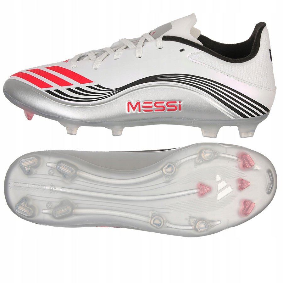 Buty adidas F50 Messi League FG/MG JP7446 biały 45 1/3