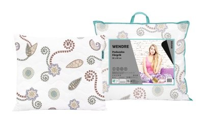 Poduszki do spania Poduszka antyalergiczna medyczna Wendre Fargrik Etnic