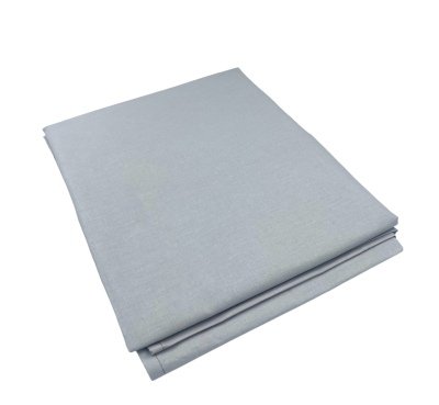 Prześcieradło bez gumki 100% bawełna 160x210cm jasno szary
