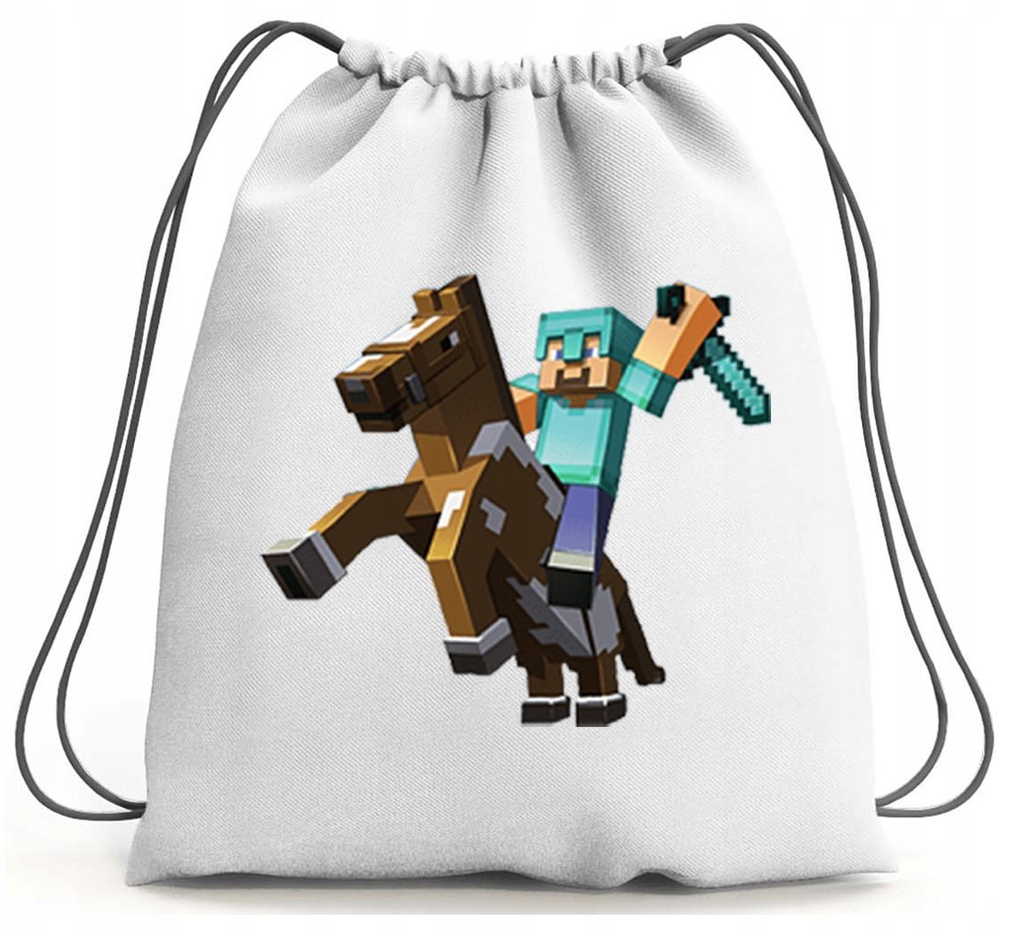 PLECAK WOREK MINECRAFT SZKOLNY NA BUTY WF