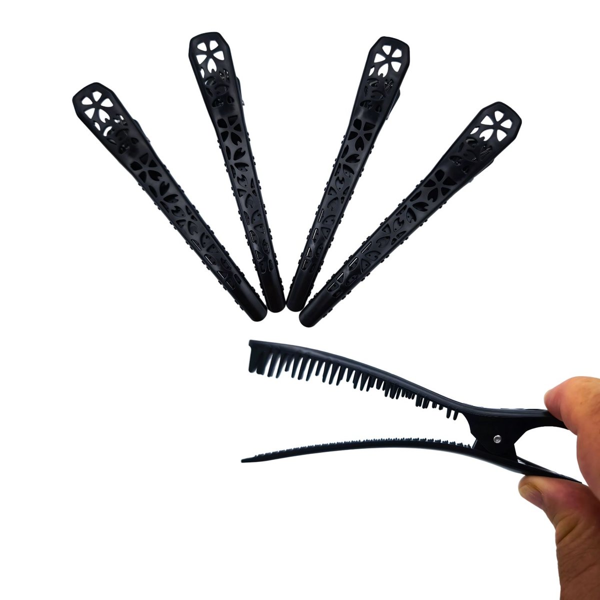 ARTE TOOLS Klipsy z zębami Aligator 14 cm – kpl. 4 szt.