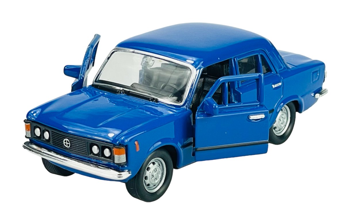 Welly Fiat 125P Niebieski 1:34 42399
