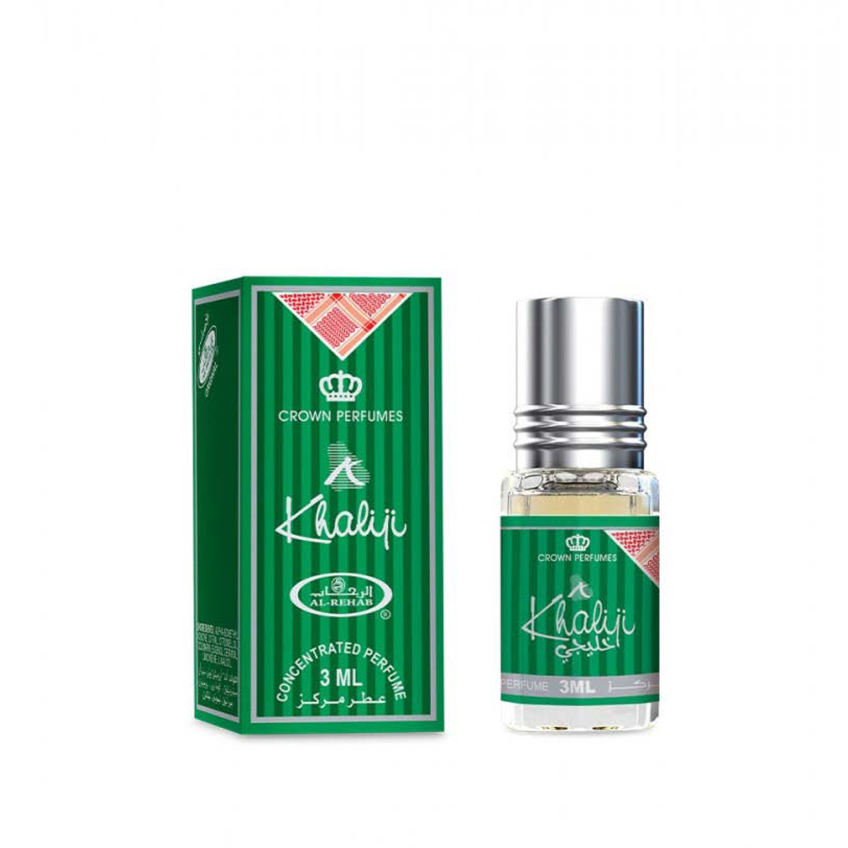 Al Rehab, KHALIJI Perfumy Arabskie w Olejku, 3 ml