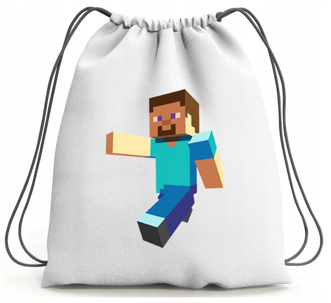 PLECAK WOREK MINECRAFT SZKOLNY NA BUTY WF