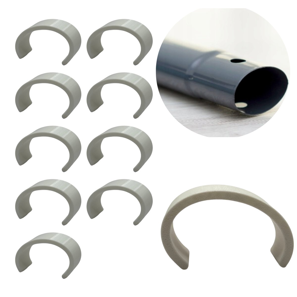 Bestway 10x klips do folii plandeki pokrywy steel pro max i power steel