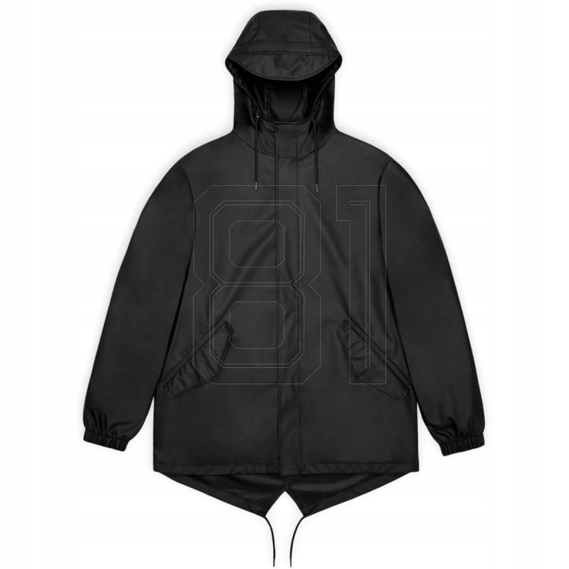 Kurtka, płaszcz przeciwdeszczowy Rains unisex Fishtail Jacket W3 18010 01 S