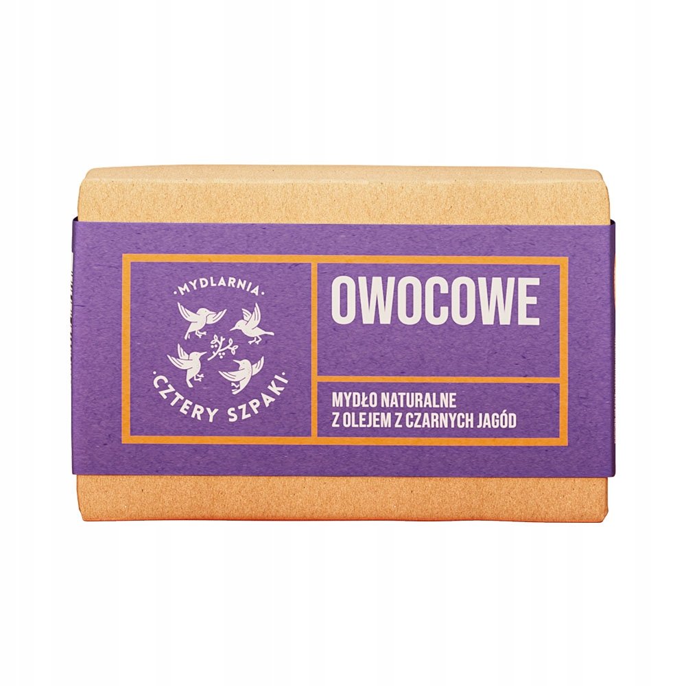 Cztery Szpaki Mydło Owocowe 110g Naturalne Ręcznie robione
