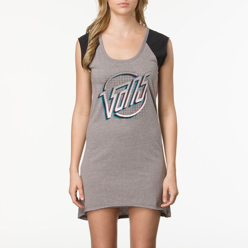 sukienka VANS - 1966 GRAY HEATHER-L