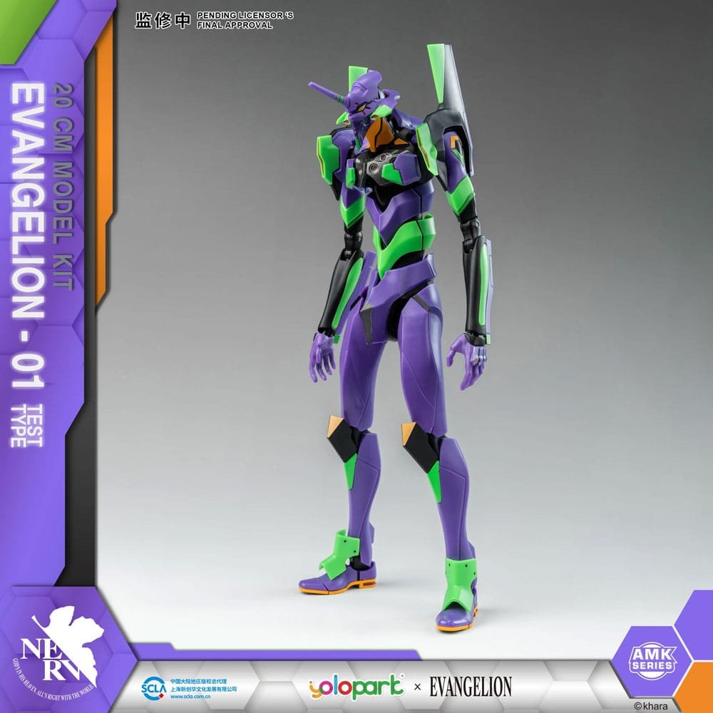 Figurka do złożenia Neon Genesis Evangelion AMK - EVA-01 Test Type