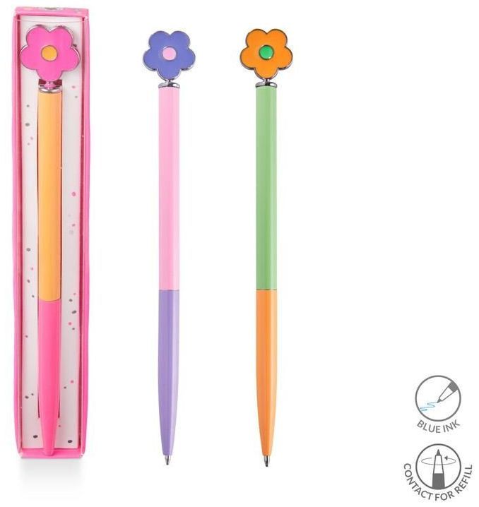 Długopis metalowy Kwiatek 1szt.mix