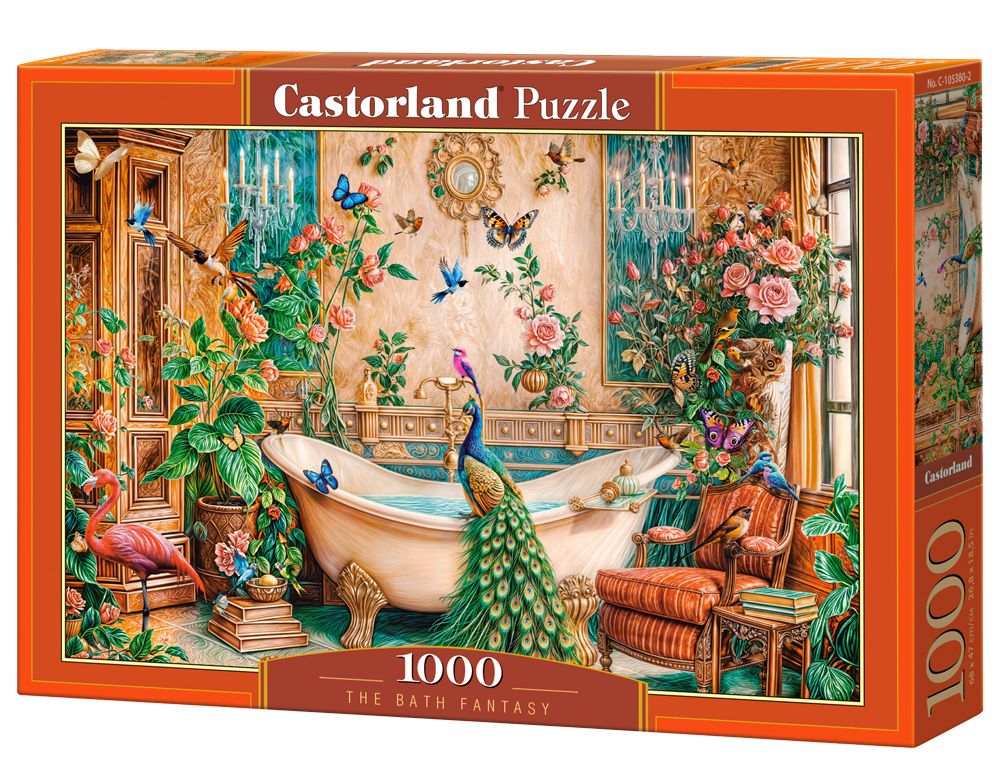 Puzzle 1000 The Bath Fantasy Castor - puzzle